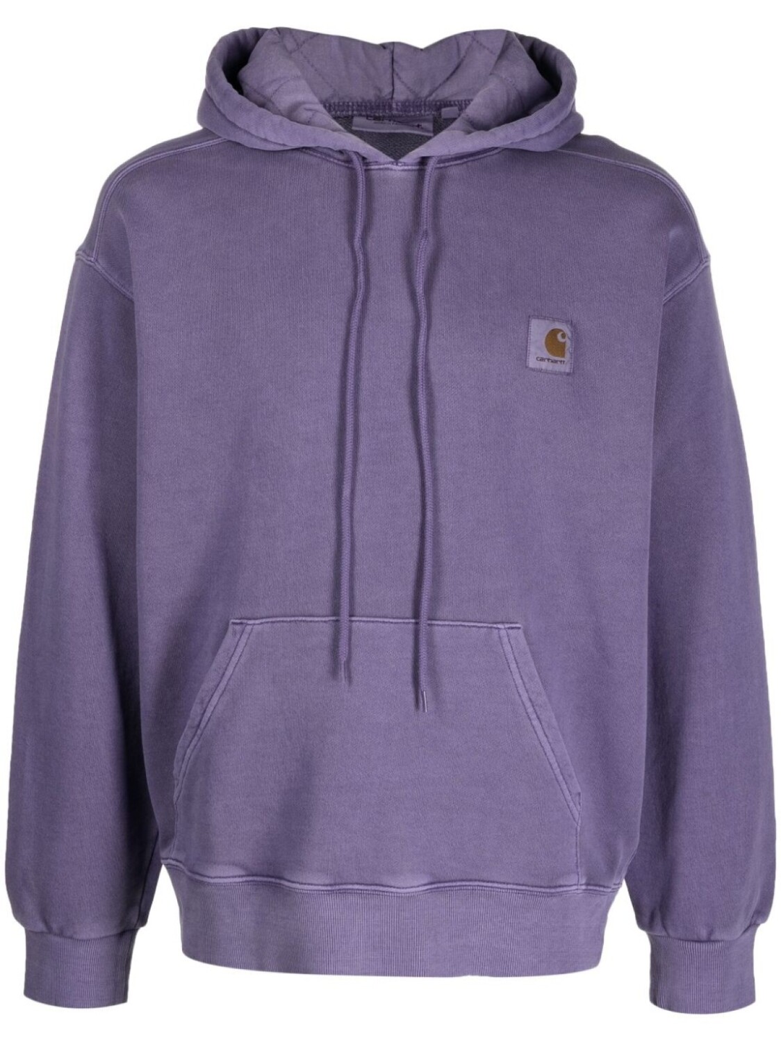 

Carhartt WIP худи с нашивкой-логотипом, фиолетовый