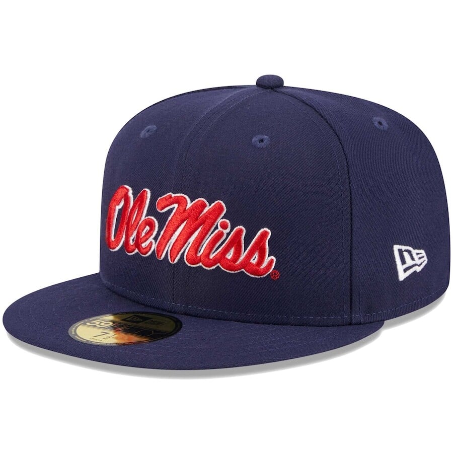 

Бейсболка New Era Ole Miss Rebels, нави