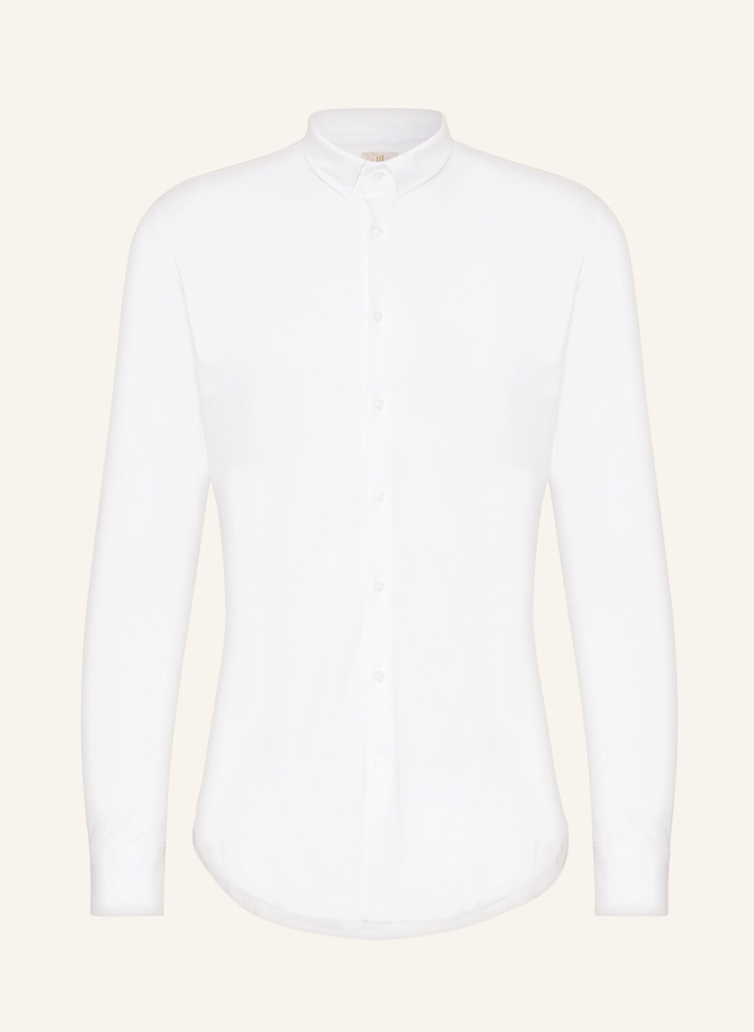 

Рубашка Q1 Manufaktur JerseyExtra Slim Fit, белый