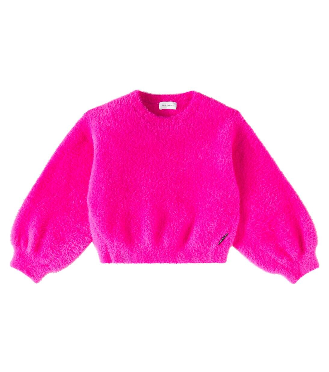 

Начесанный свитер Marc Jacobs Kids, цвет apricot