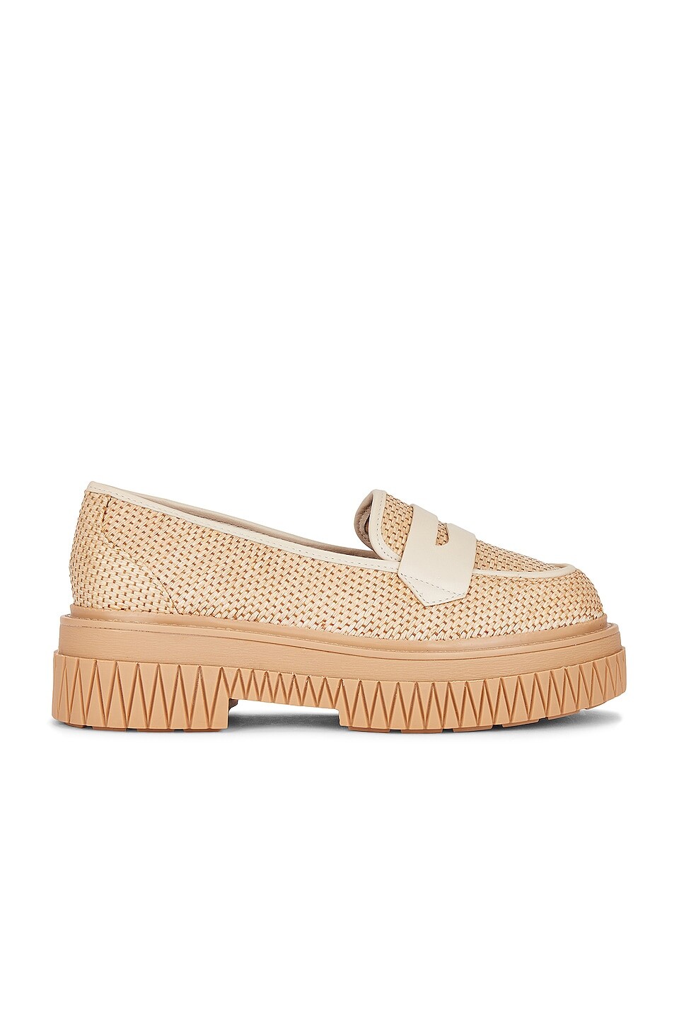 

Лоферы Schutz Viola Weekend, цвет Areia & Off White