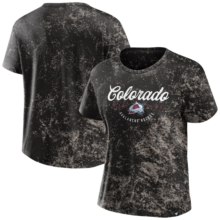 

Футболка с коротким рукавом Fanatics Branded Colorado Avalanche, черный