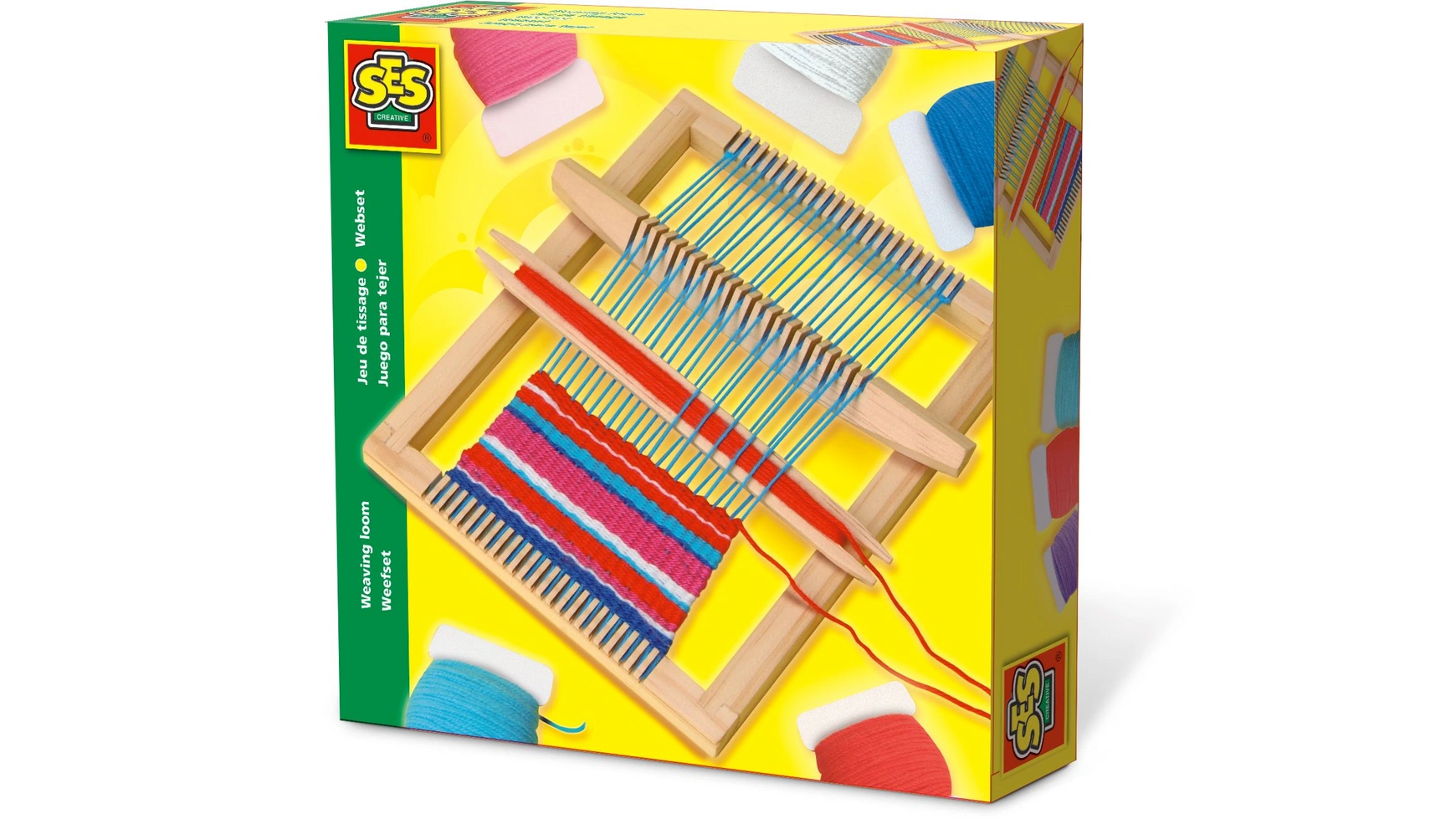 Ses Creative Деревянный ткацкий станок 4 мм 5 м цветная изоляция плетеные рукава плотные пэт кабели защита расширяемая кабельная втулка провод ткацкий станок