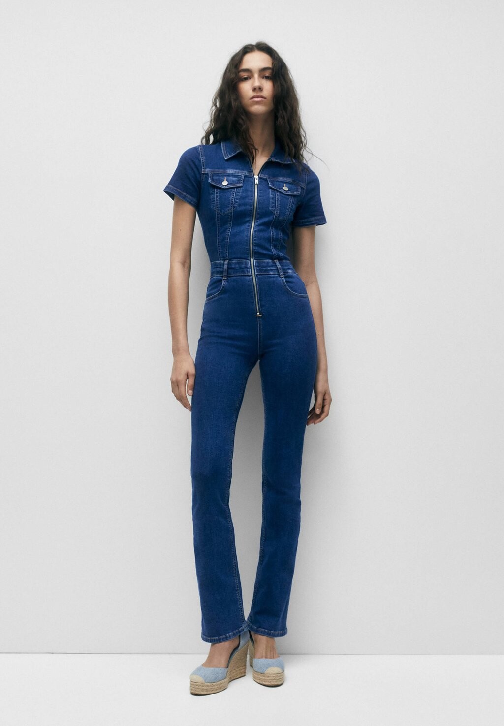 

Комбинезон PULL&BEAR, темно-синий