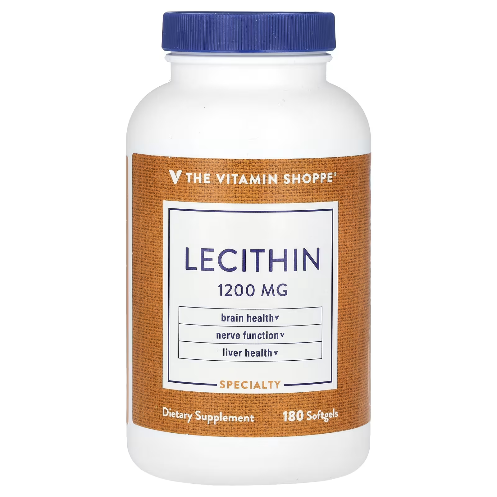 Витамин The Vitamin Shoppe Shoppe лецитин, 180 мягких таблеток фото