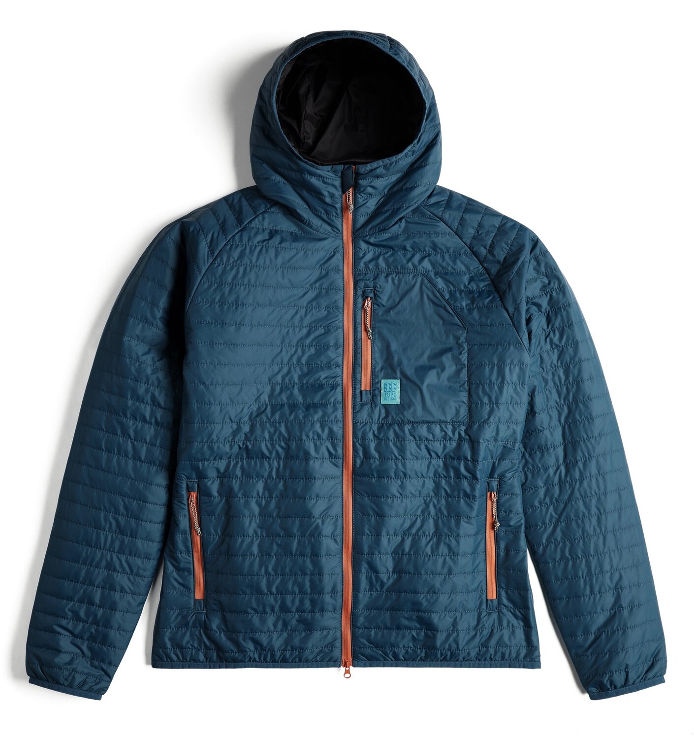 

Утепленная толстовка Global Puffer — женская Topo Designs, синий