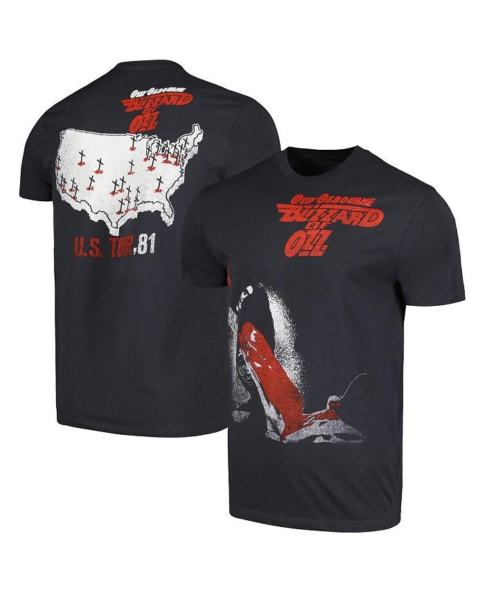 

Мужская темно-серая футболка Ozzy Osbourne Blizzard of Ozz Global Merch, серый