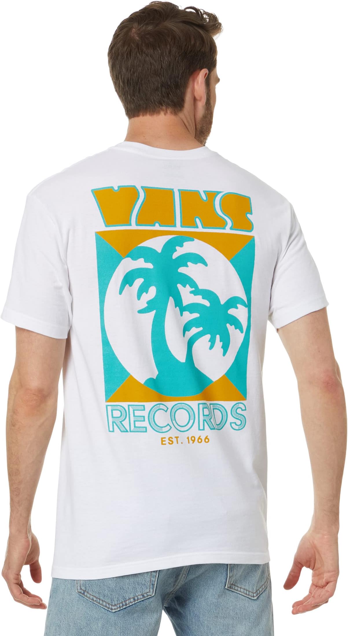 

Футболка с короткими рукавами Records Vans, белый