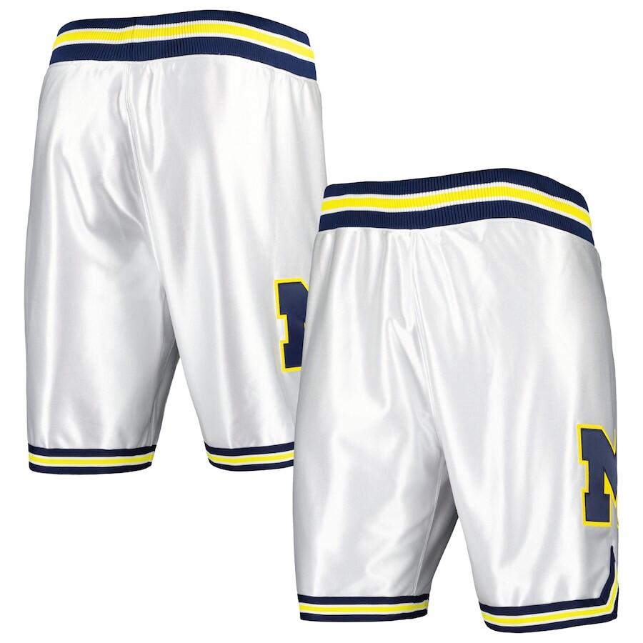 

Шорты Mitchell & Ness Michigan Wolverines, белый