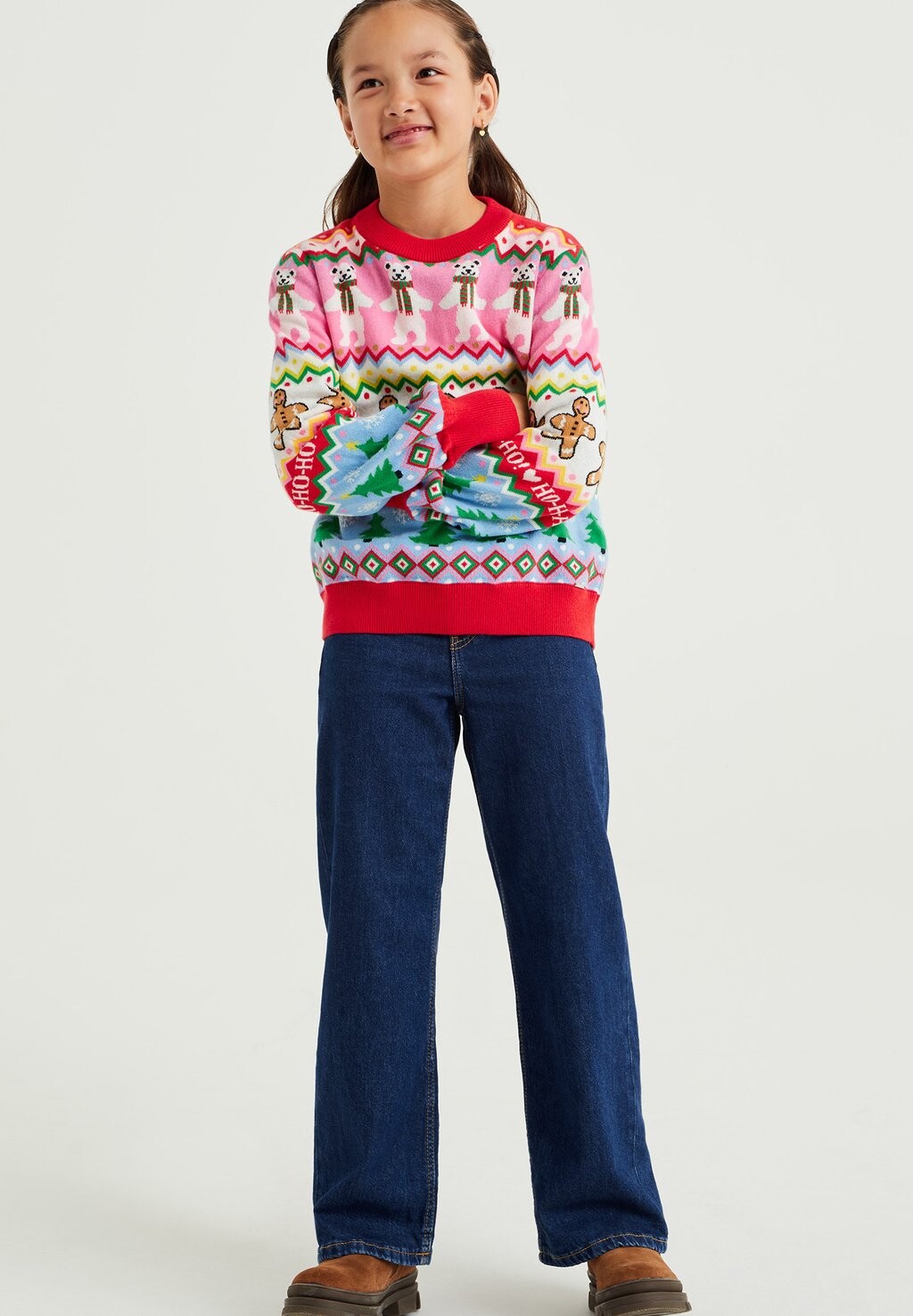 

Свитер Met Dessin WE Fashion, розовый