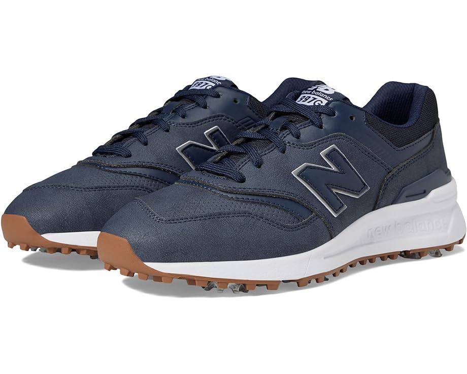 Кроссовки New Balance Golf 997 Golf Shoes, темно-синий кроссовки new balance 608v5 белый темно синий