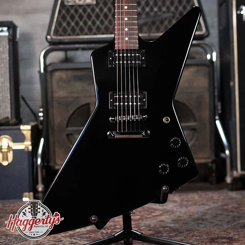 Электрогитара Gibson 80s Explorer - Ebony with Hardshell Case