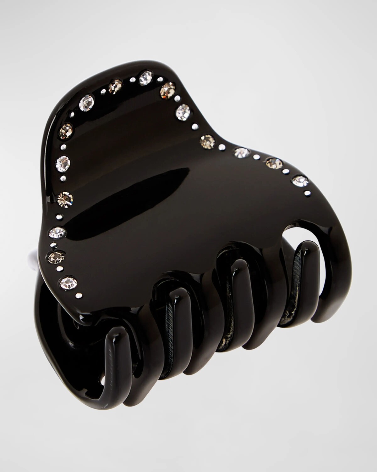 

Большой хрустальный зажим для челюсти Императрицы France Luxe, цвет Black/Crystal/Black Diamond