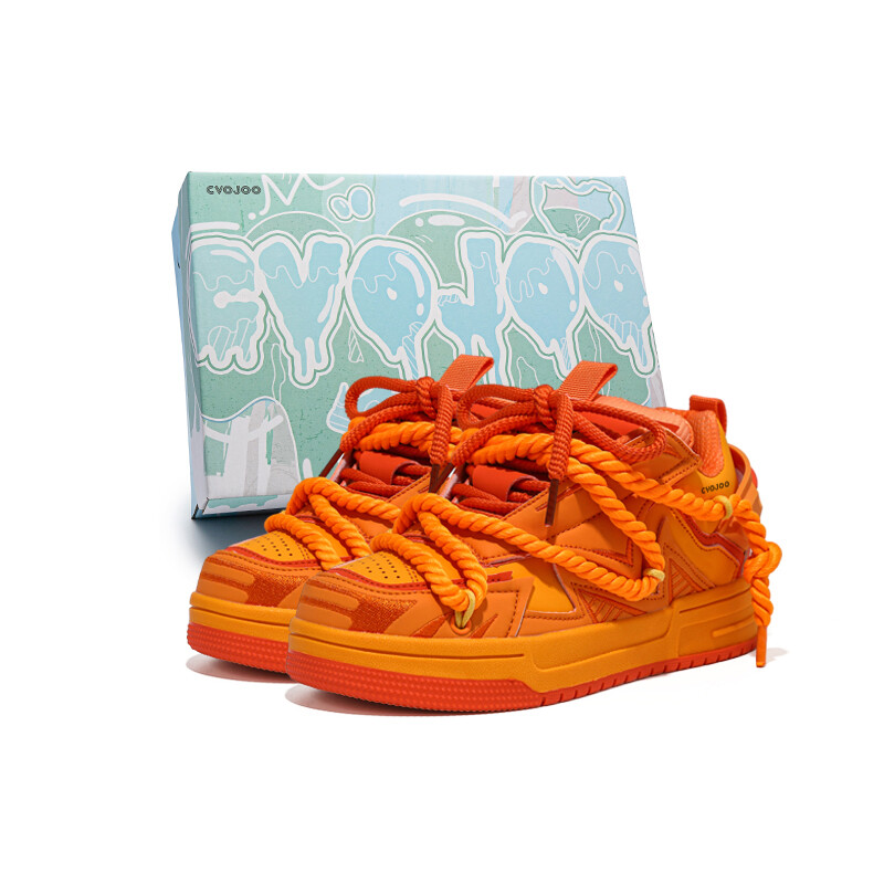 

Кроссовки CVOJOO Skateboarding Shoes Unisex Low-top Orange, цвет Orange