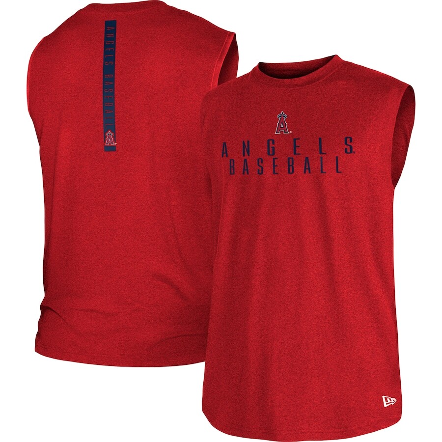 

Майка New Era Los Angeles Angels, красный