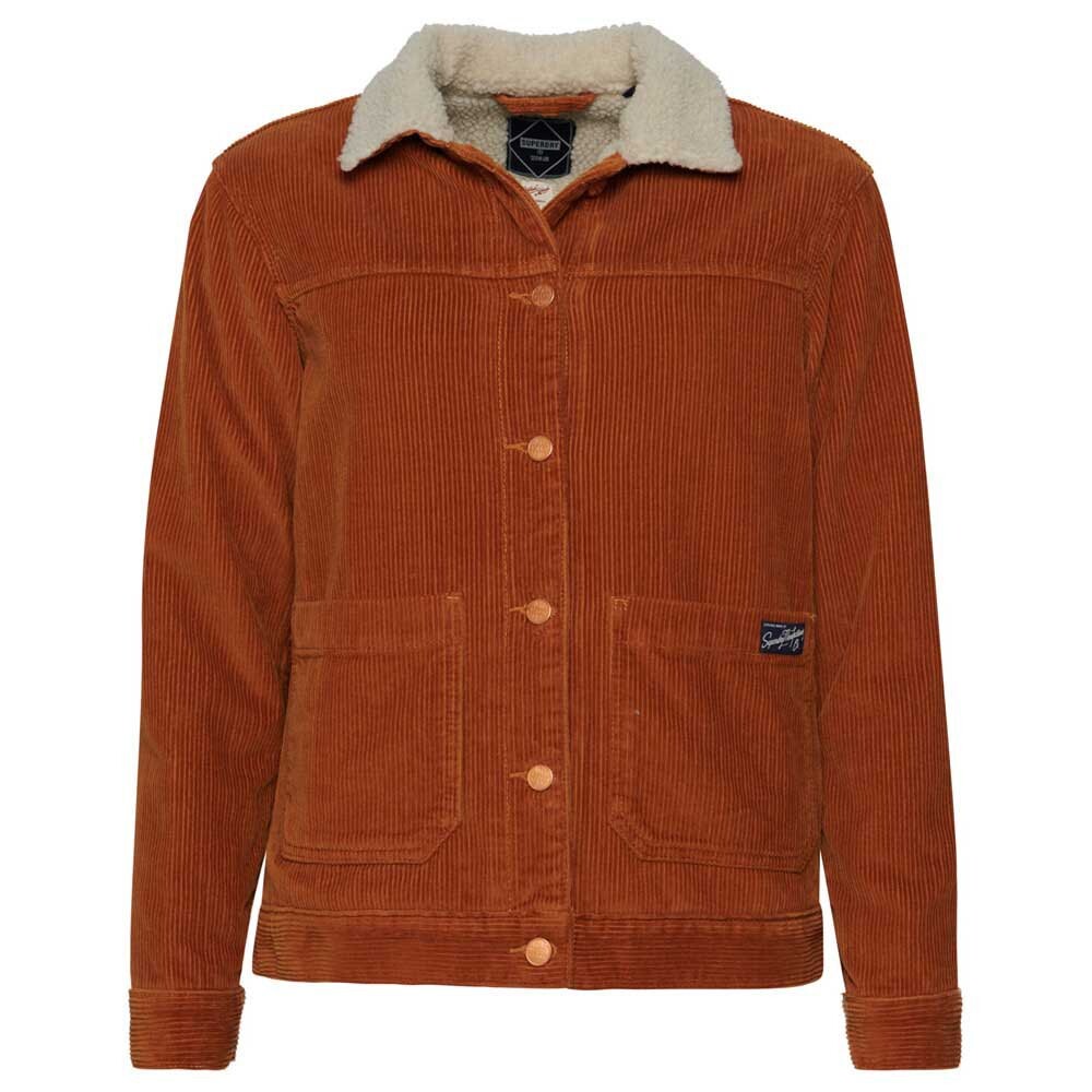 

Куртка Superdry Vintage Cord Chore, коричневый