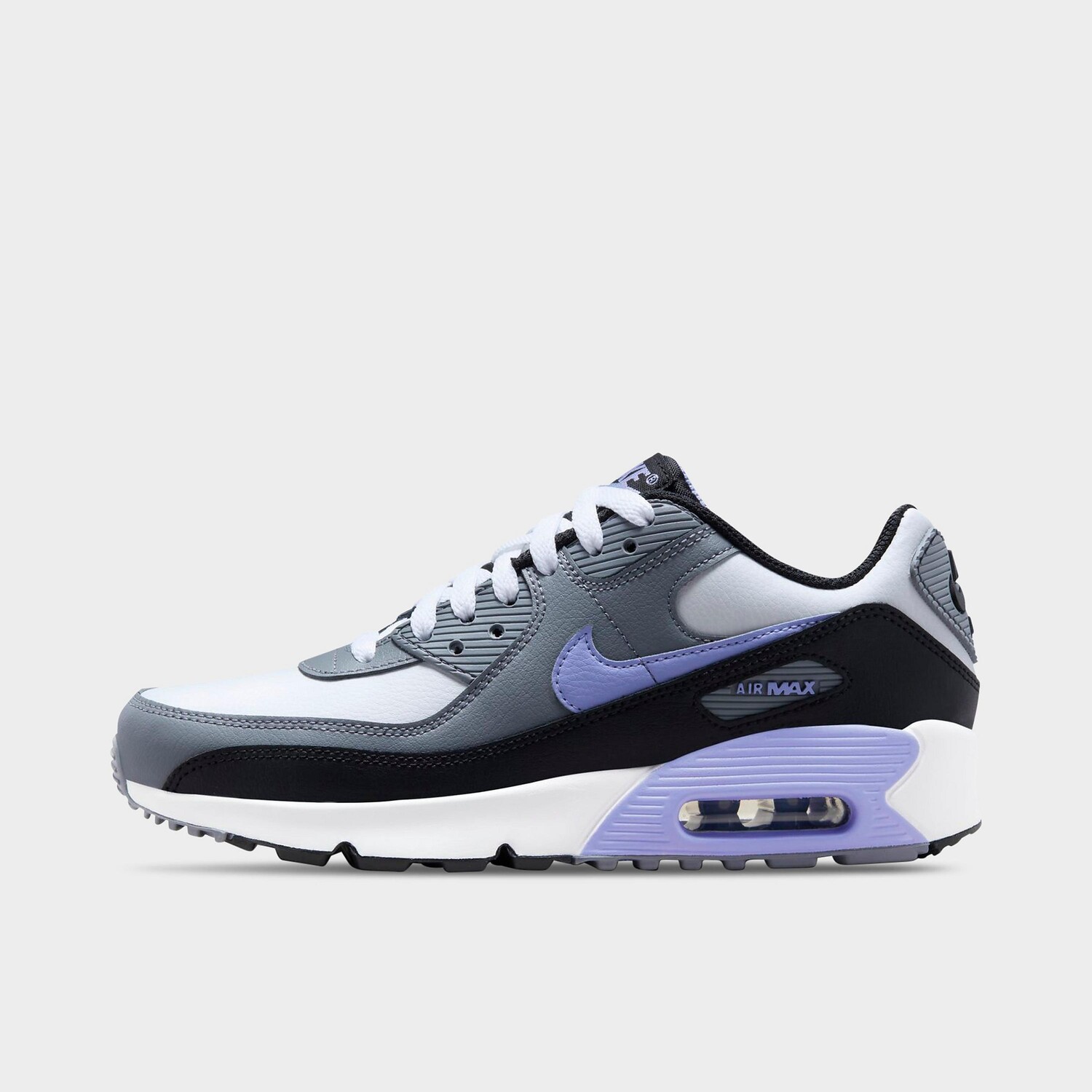 

Повседневная обувь Nike Air Max 90 для больших детей, серый