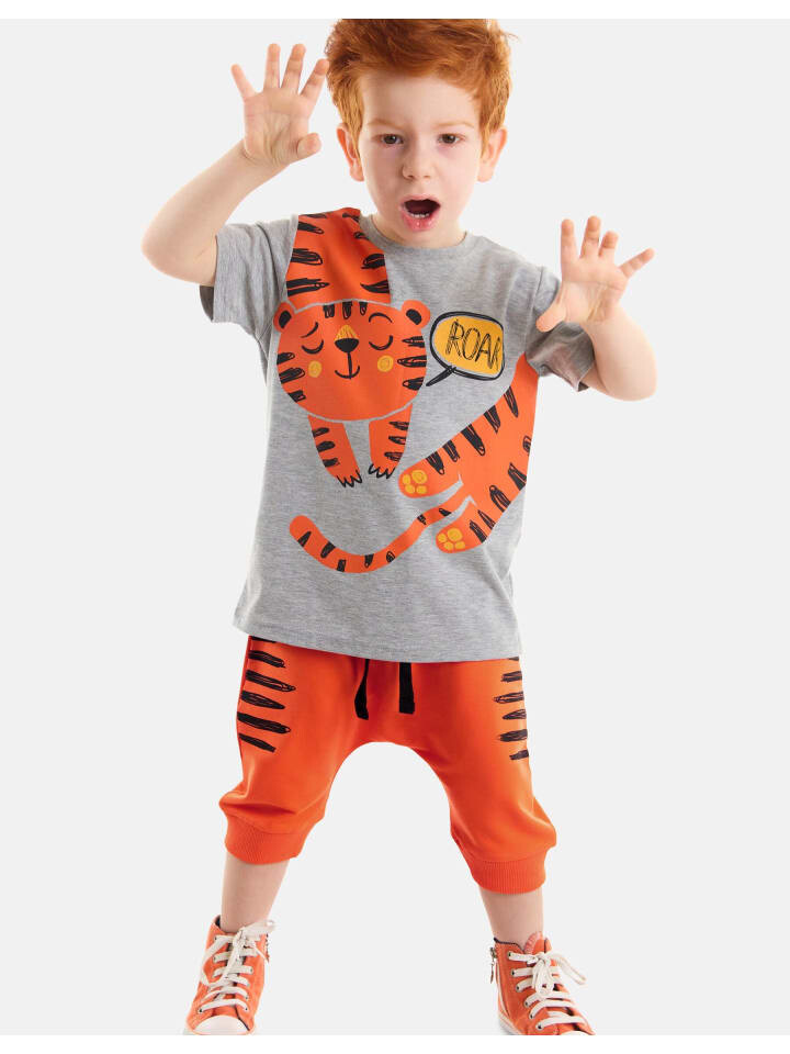 

Спортивный костюм Denokids, цвет grey melange
