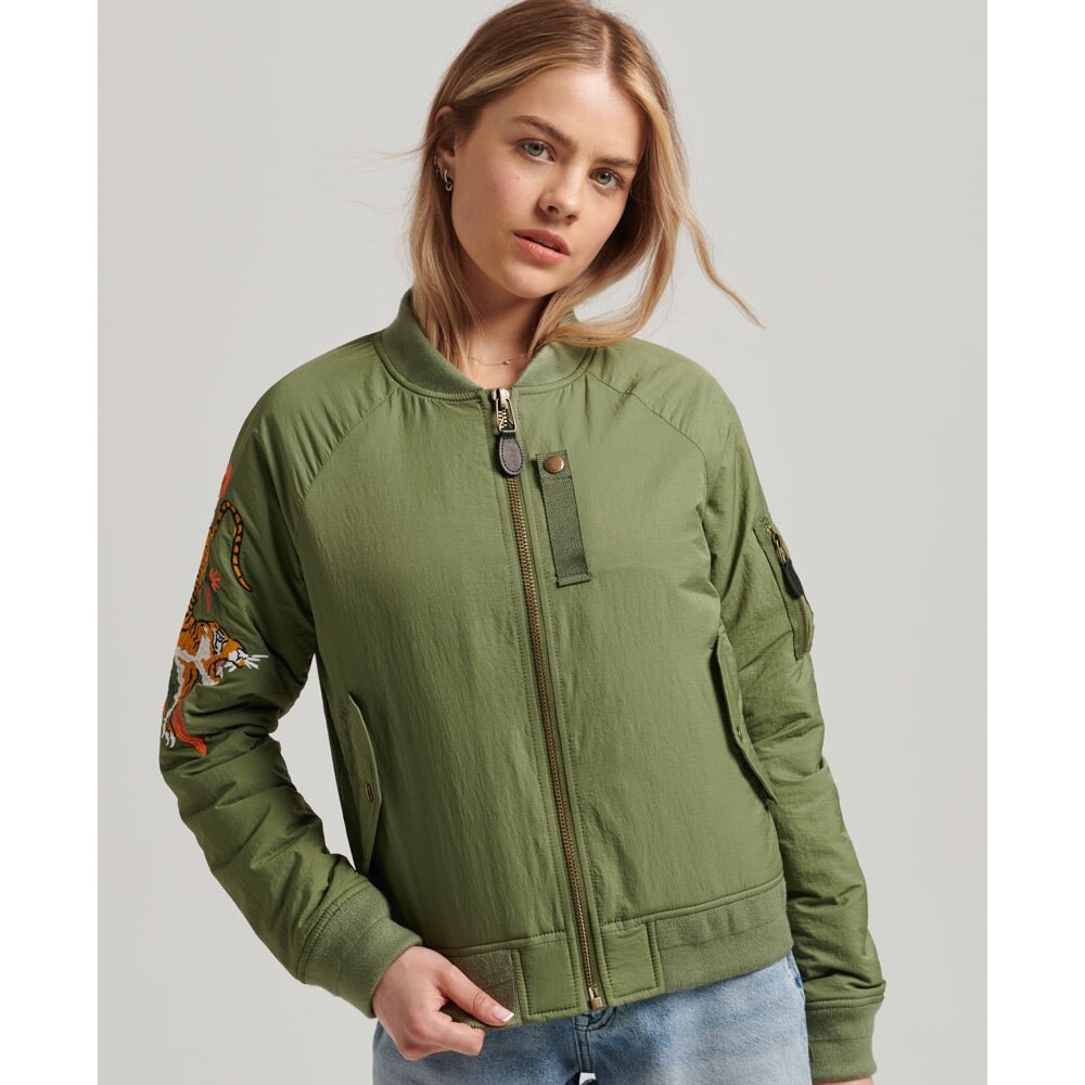 

Куртка Superdry Vintage Military Suikajan, зеленый
