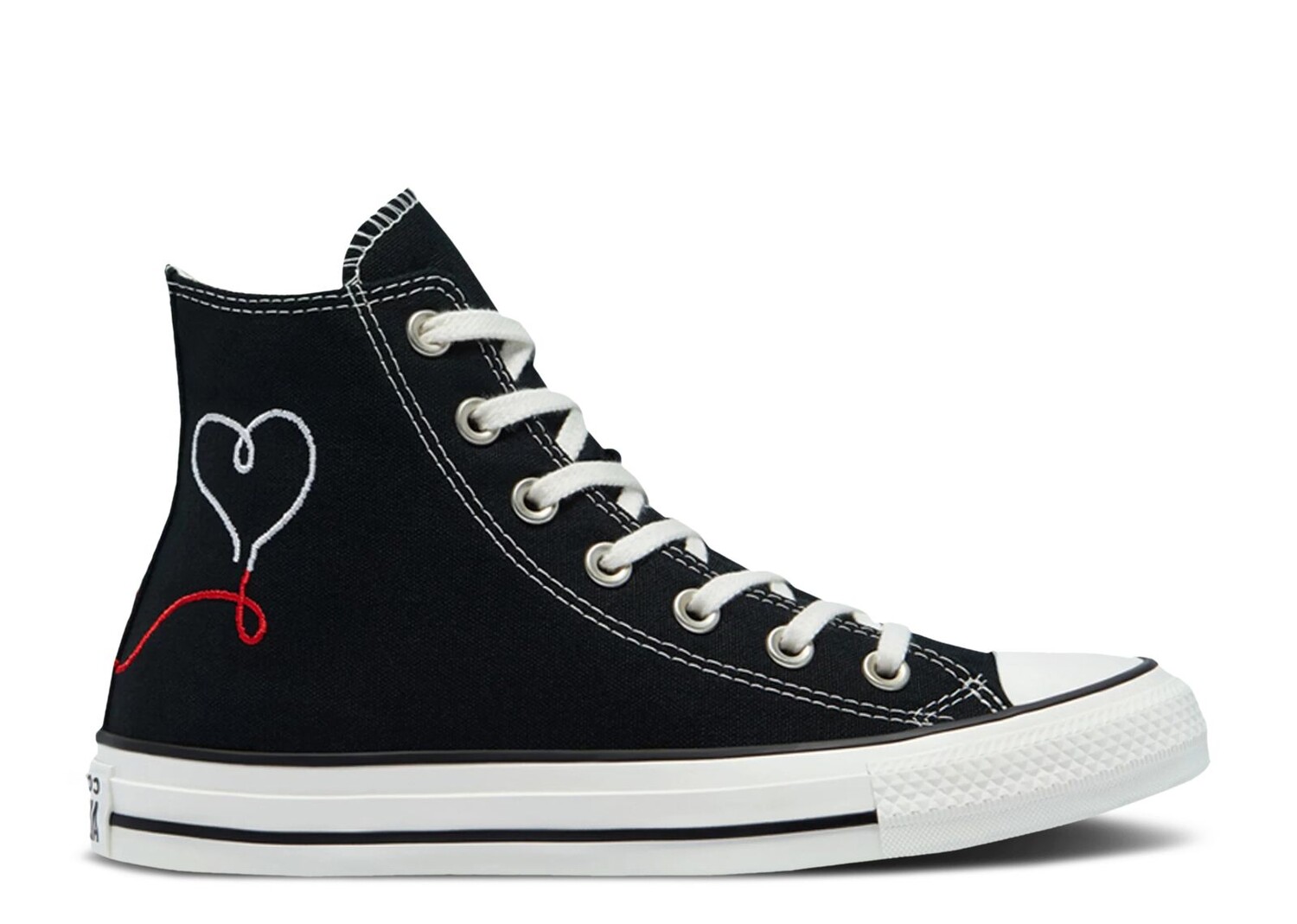 

Кроссовки Converse Chuck Taylor All Star High 'Made With Love - Black', черный