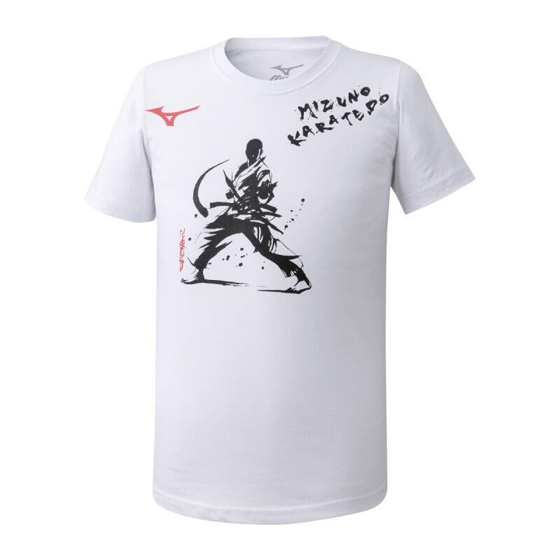 

Mizuno каратэ белая футболка