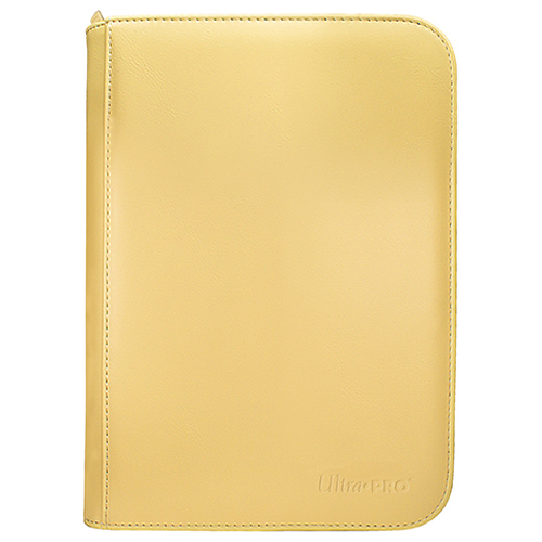 

Папка для карт Vivid 4-Pocket Zippered Pro-Binder – Yellow Ultra Pro