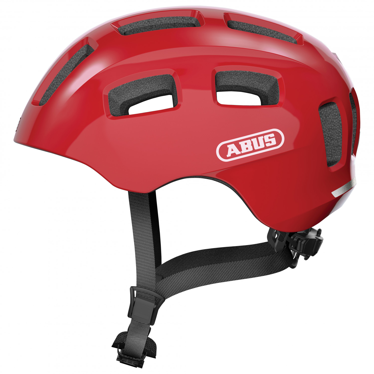 цена Велосипедный шлем Abus Kid's Youn I 2 0, цвет Blaze Red