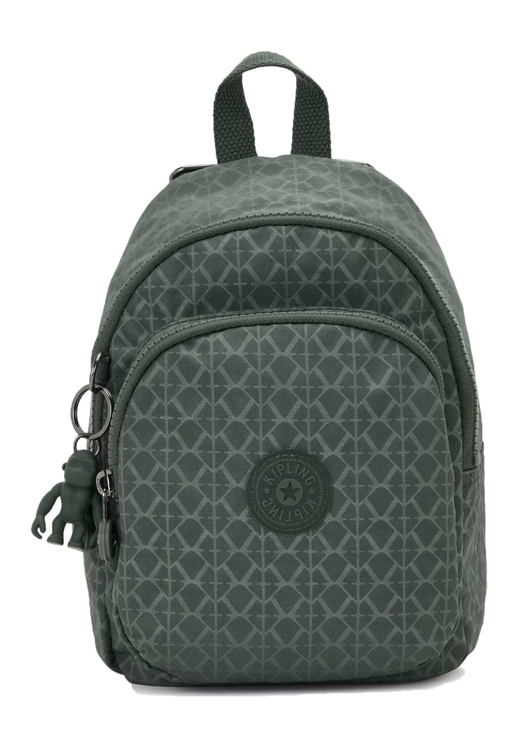 

Рюкзак New Delia Compact Kipling, цвет sign green embosse