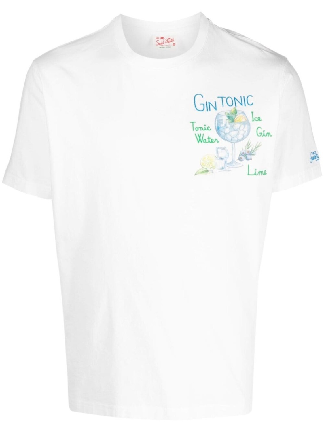 

Футболка Gin Tonic MC2 Saint Barth, белый