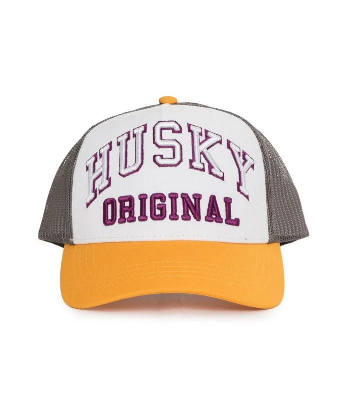 

Бейсболка из парусины с разноцветным логотипом Husky Original, мультиколор