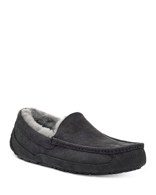 

Мужские тапочки-слипоны Ascot UGG, цвет Black