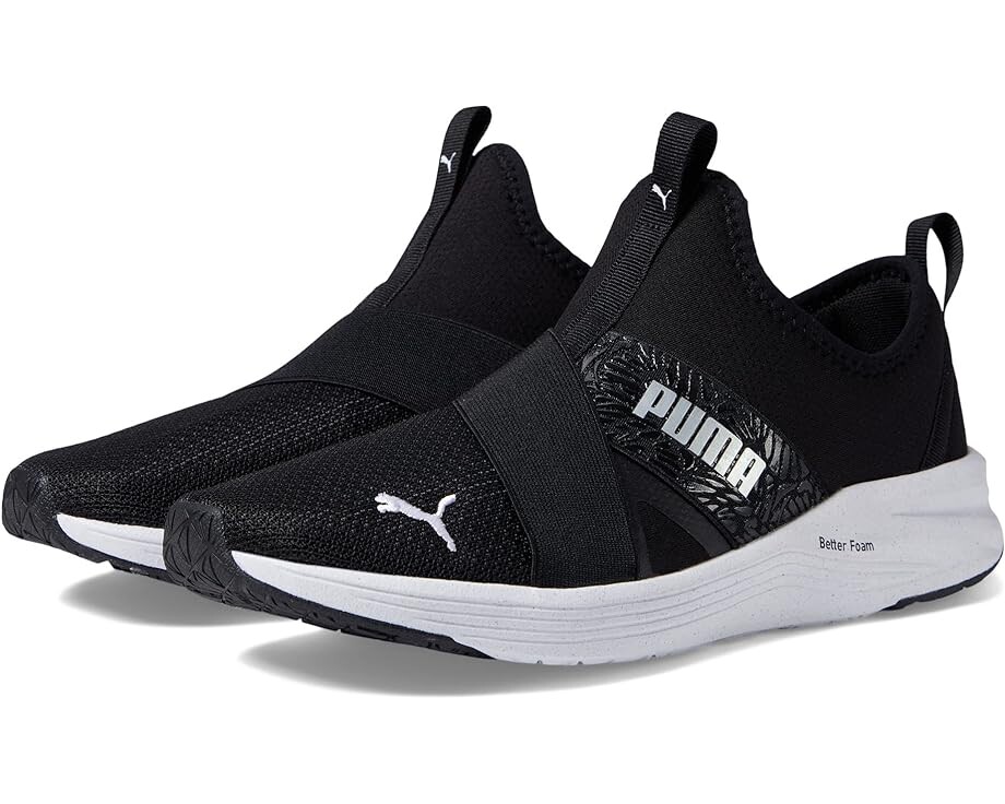 

Кроссовки PUMA Better Foam Prowl Slip Nova Shine, цвет Puma Black/Puma White