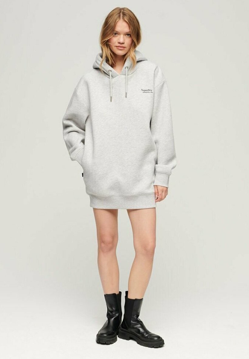 

Дневное платье ESSENTIAL LOGO Superdry, цвет glacier grey marl