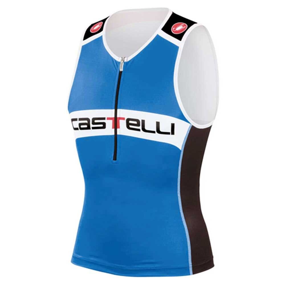 

Джерси без рукавов Castelli Core Tri, синий