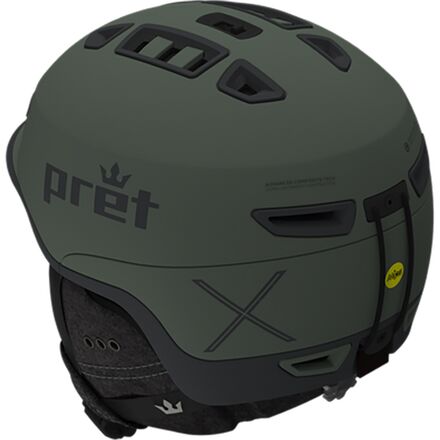 Шлем Fury X Mips Pret Helmets, зеленый шлем cirque x mips pret helmets цвет snow storm