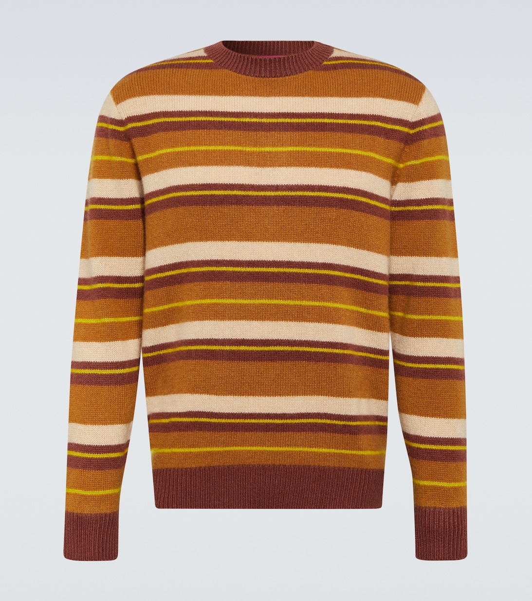 Полосатый кашемировый свитер The Elder Statesman, разноцветный
