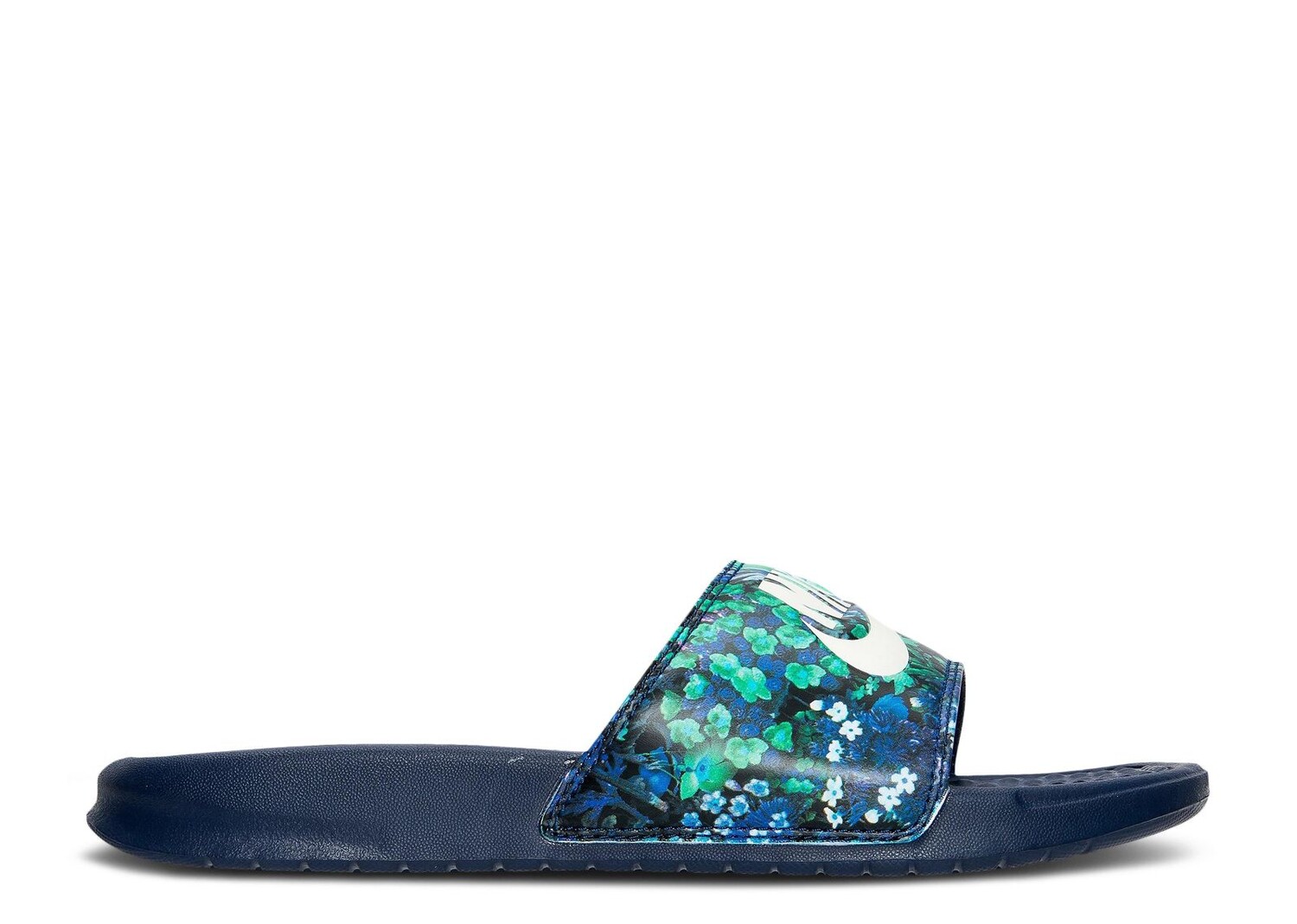 

Кроссовки Nike Wmns Benassi Jdi Slide 'Floral Print - Binary Blue', синий