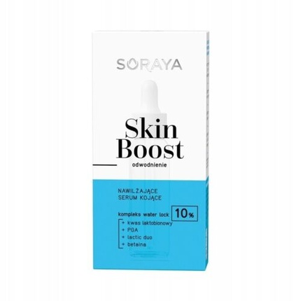 Soraya Skin Boost Увлажняющая успокаивающая сыворотка 30 мл Assorted успокаивающая сыворотка sensilis skin rescue s o s 30 мл
