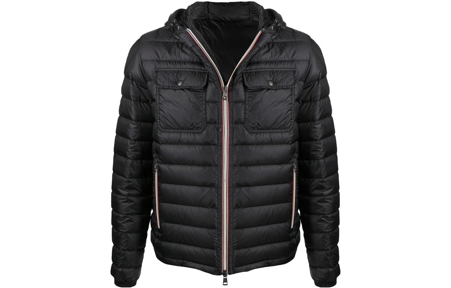 

Пуховик мужской Moncler, черный / белый