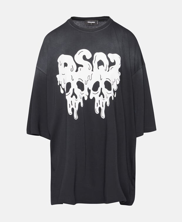 

Топ с длинными рукавами Dsquared2, черный