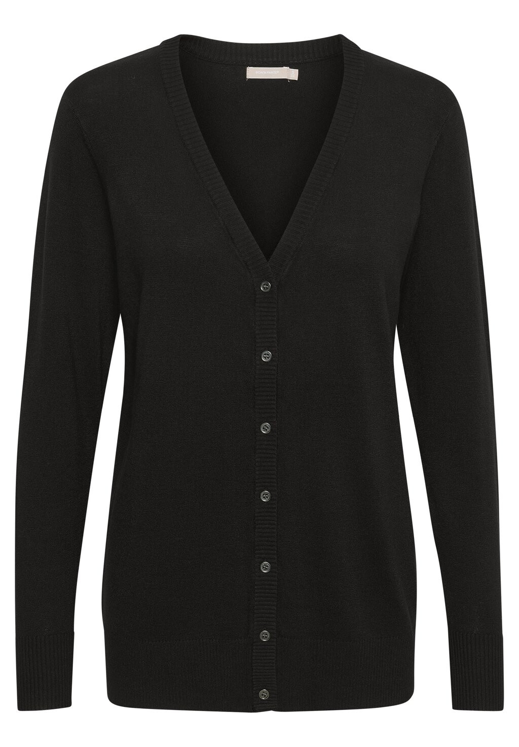 

Кардиган Kaffe Bpalona Long Sleeve, черный глубокий