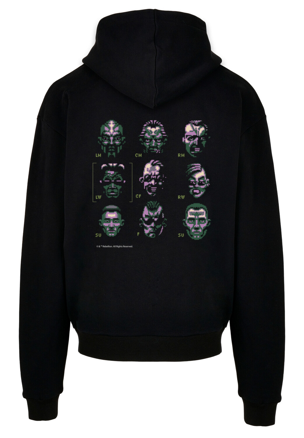 

Пуловер F4NT4STIC Ultra Heavy Hoodie Rretro Gaming Speedball 2 Team, черный