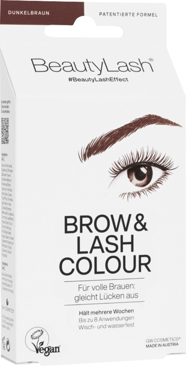 

Краска для бровей и ресниц темно-коричневая 7 мл. BeautyLash