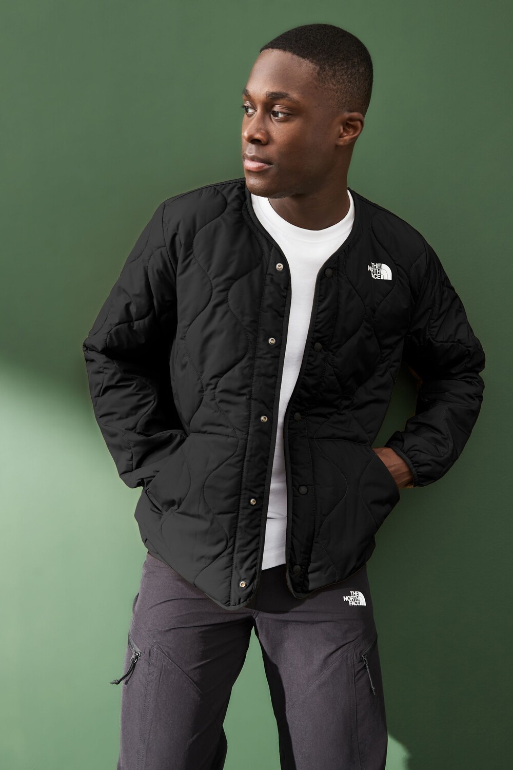 

Стеганая куртка Ampato The North Face, черный