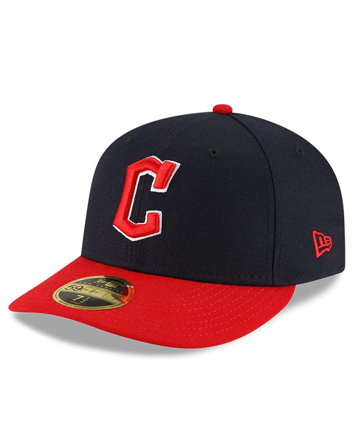 

Мужская темно-красная шляпа Cleveland Guardians Authentic Collection On-Field Home Low Profile 59FIFTY. New Era