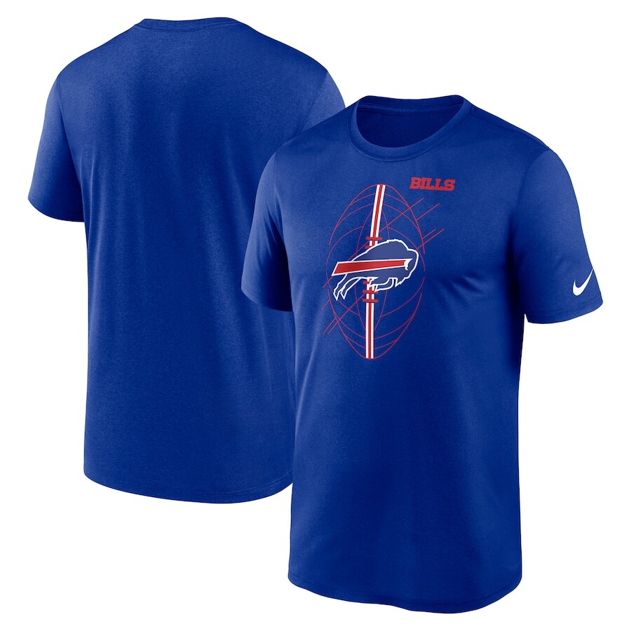

Футболка с коротким рукавом Nike Buffalo Bills, роял