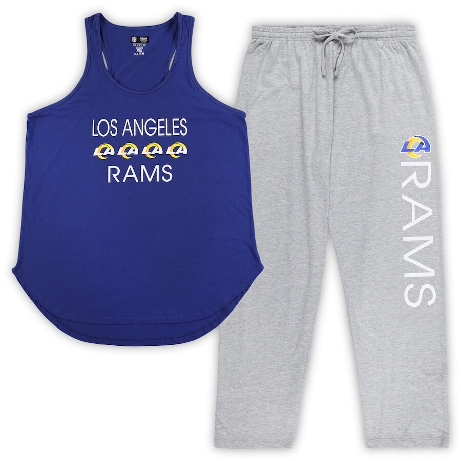

Пижамный комплект Concepts Sport Los Angeles Rams, серый