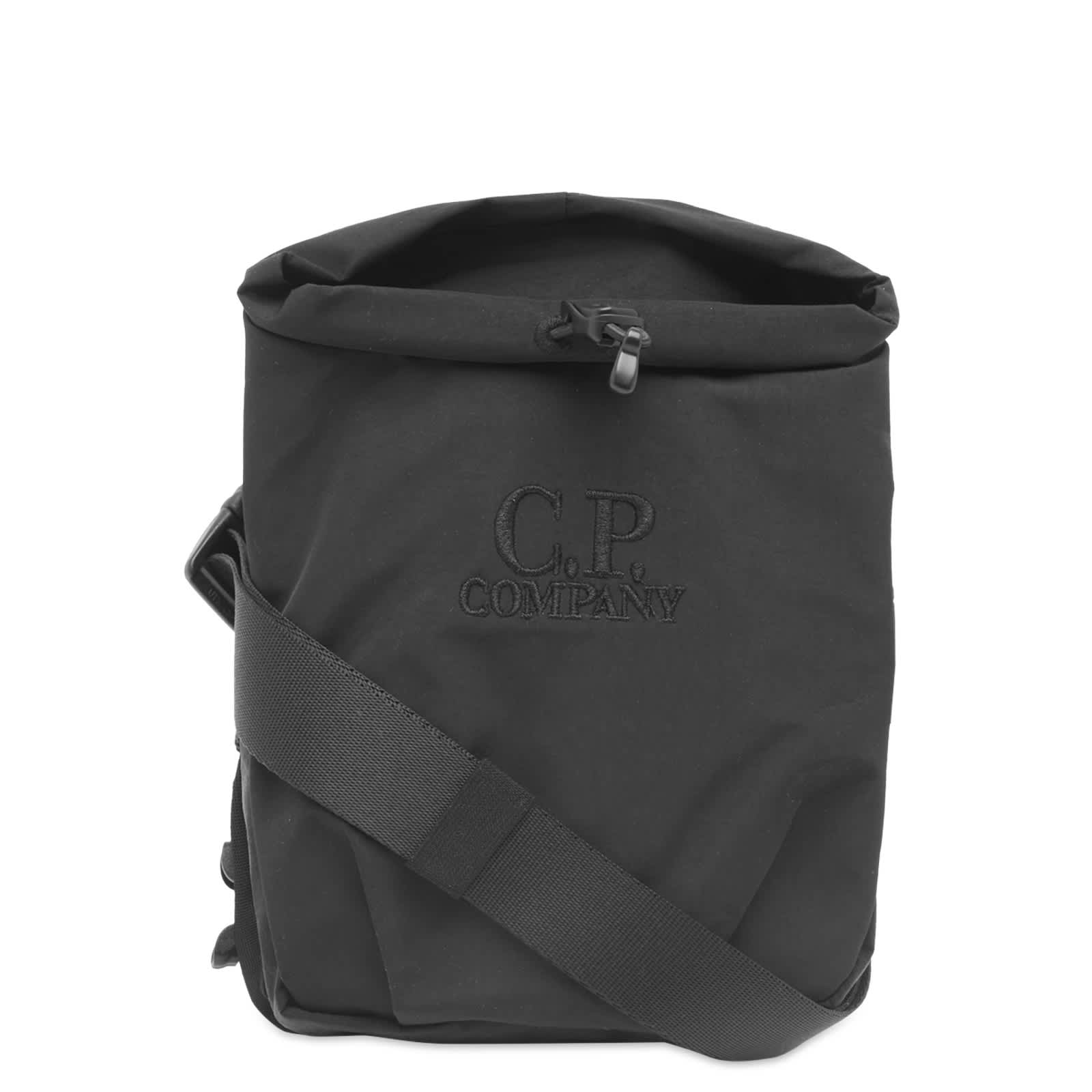 Поясная сумка C.P. Company Chrome-R, черный c p company chrome r panelled logo