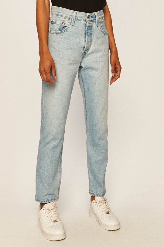 цена Укороченные джинсы 501 Levi's, синий