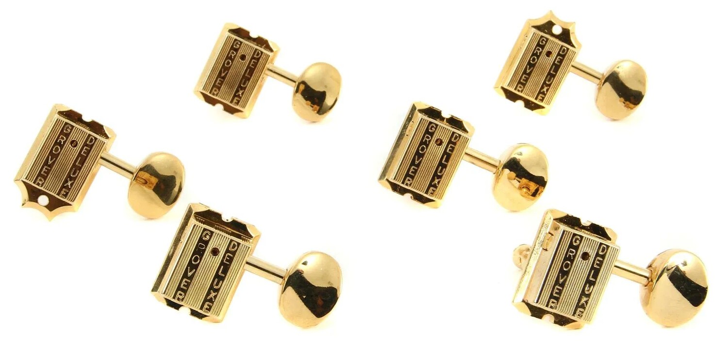 

Набор из 6 рядных тюнинговых машинок Grover 136G6 Vintage Deluxe — золотой